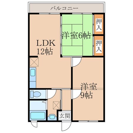 メゾンロイヤルチェリーの物件間取画像